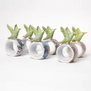 Kit Porta Guardanapo Coleção Pássaros x Botanic 4, 6, 8 e 12 Peças