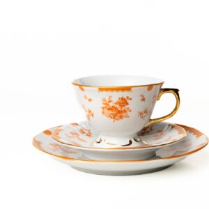 Xícara De Café Com Pires Coleção Laranjeira Imperial