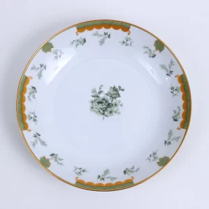 Kit Prato Fundo Coleção Fleur 12 Peças