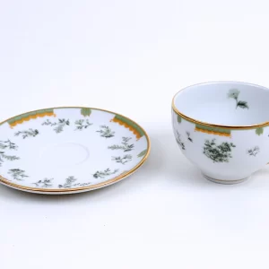 Xícara De Chá Com Pires Coleção Fleur