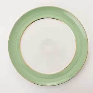 Kit Sousplat Da Coleção Costa Azul - Verde  12 Peças