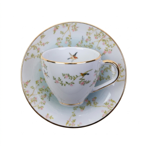 Xícara De Café Com Pires Coleção Les Jardins