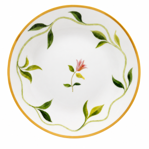 Kit Prato Fundo Coleção Jardim de Romã 6 Peças