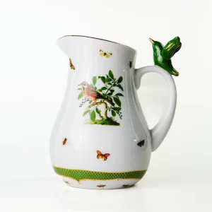 Jarra Grande Com Aplicação De Pássaros Coleção Pássaros