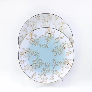 Kit Prato Para Pão Coleção Les Jardins 12 Peças