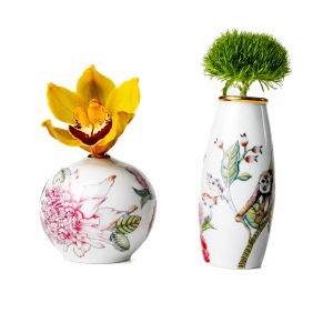 Jogo De Vasos Petit Tubo + Bola Coleção Botanic