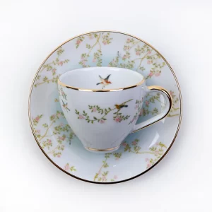Xícara De Café Com Pires Coleção Les Jardins