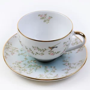 Xícara De Chá Com Pires Coleção Les Jardins