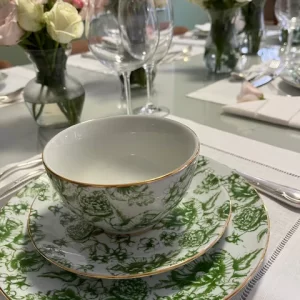 Kit Xícara de Café com Pires Coleção "Jardin Sur Le Nil"  6 Peças