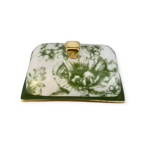 Manteigueira Retangular Petit  Coleção "Jardin Sur Le Nil"