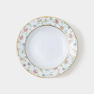 Kit Prato Fundo Coleção La Vie En Rose 12 Peças