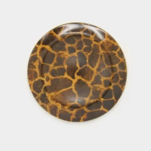 Kit Prato Sobremesa Coleção Safari Girafa 12 Peças