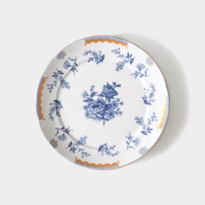 Kit Prato Raso Coleção Blue Roses 12 Peças