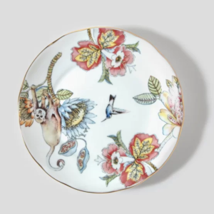 Kit Prato Pão Coleção Botanic 6 Peças