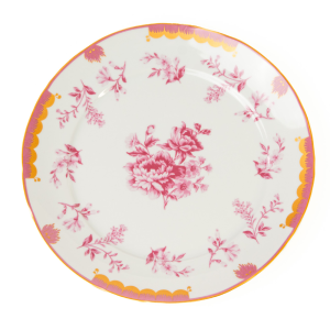 Kit Prato Para Pão Jardim De Xangai 12 Peças