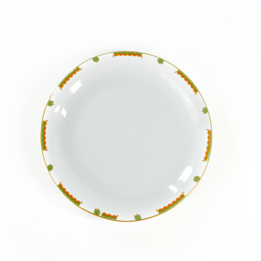 Vaso Cachepot Médio + Prato De Base Coleção Fleur - Imagem 3